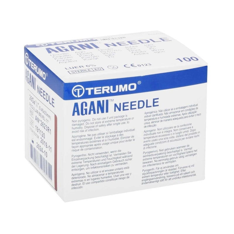 AGANI needle box of 100 - Terumo