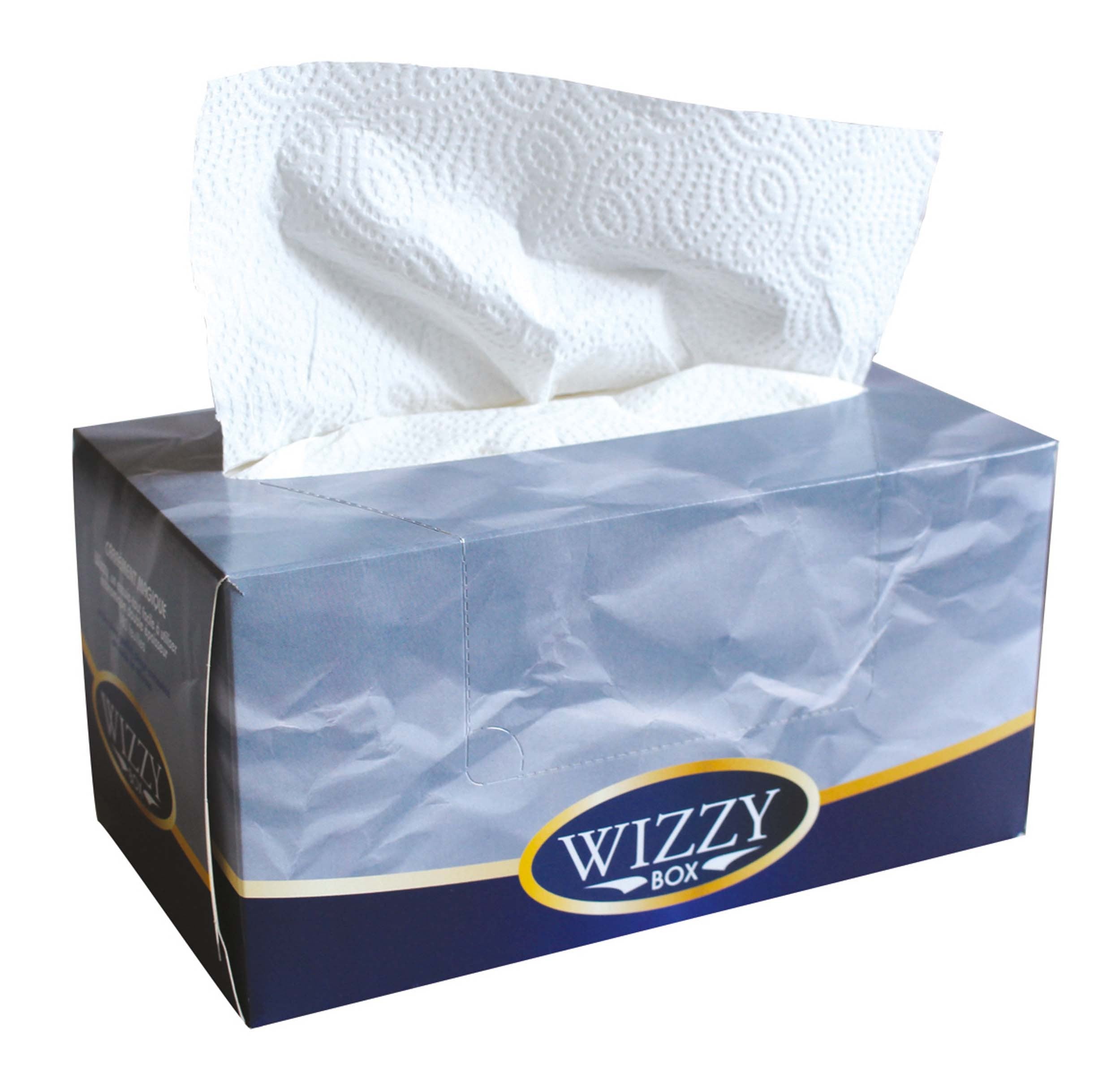 Essuie-tout 180 Formats (2 conditionnements) Wizzy Box - GLOBAL HYGIENE