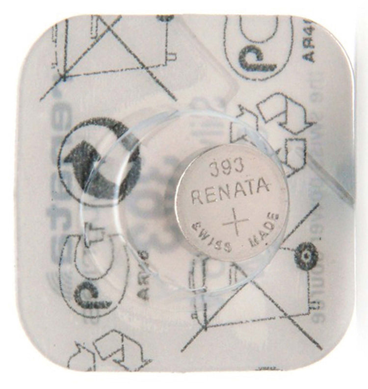 Pile Auditive Bouton 393 - Renata 1,5V 80 mAh - My Medical