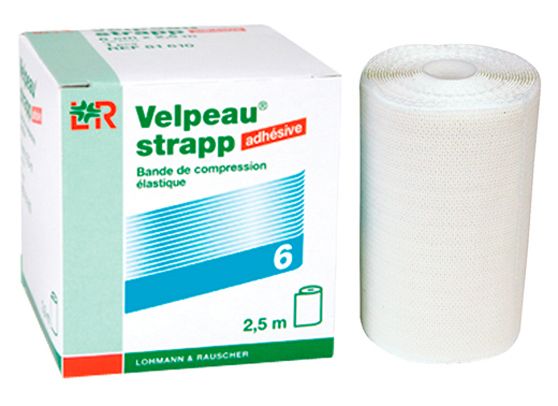 Bande Velpeau Strapp sous cellophane - 4 dimensions - Lauhmann Rauscher