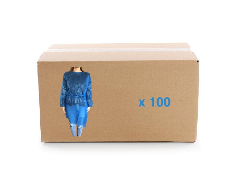 Carton de 100 surblouses jetables 35g