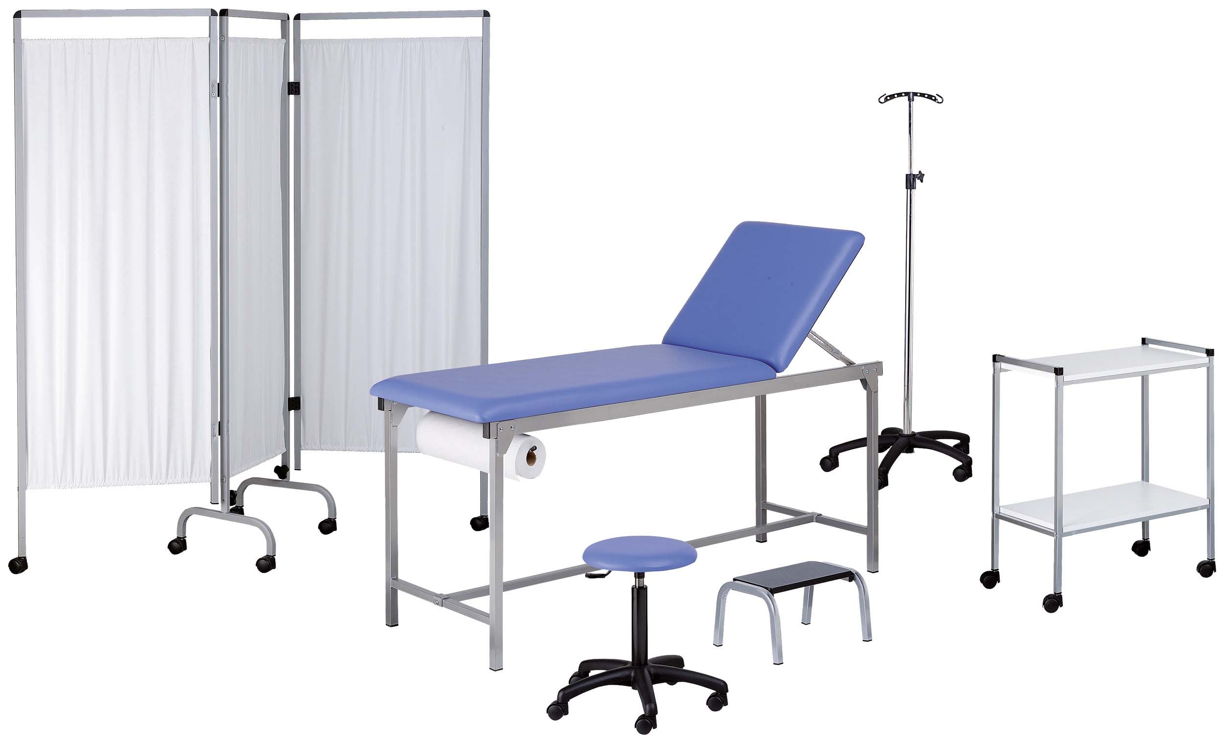 Divan d'examen Ecomax - hauteur fixe - 60x80cm (2 Coloris)  - CARINA MEDICAL