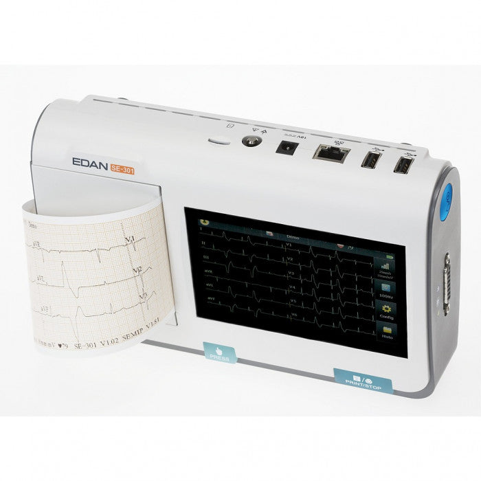 Électrocardiographe 3 Pistes Tactile SE-301 - EDAN