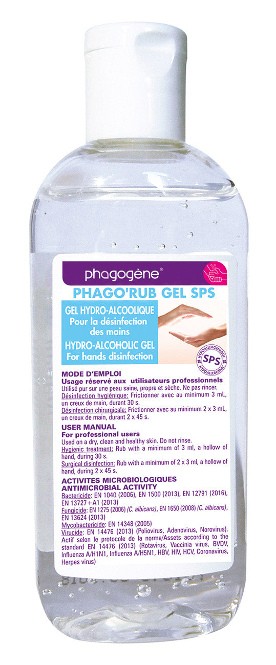 Gel Hydroalcoolique Phago'Rub Gel Eps (plusieurs modèles) - CHRISTEYNS