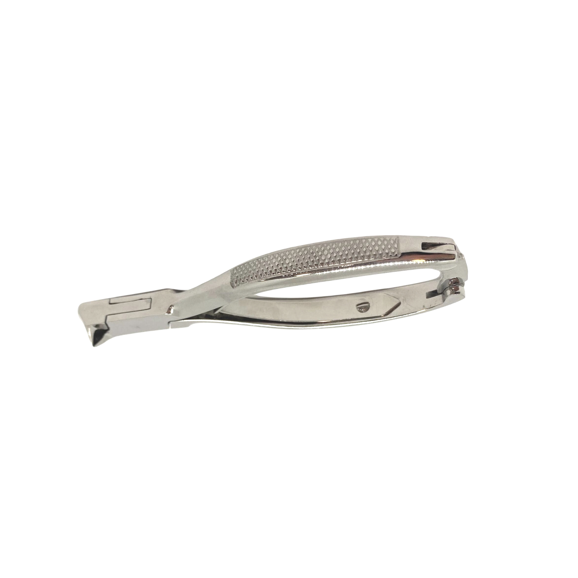 Pince à ongles - Coupe concave - Mors obliques - Ressort double - Inox - Elibasic by Eloi Podologie