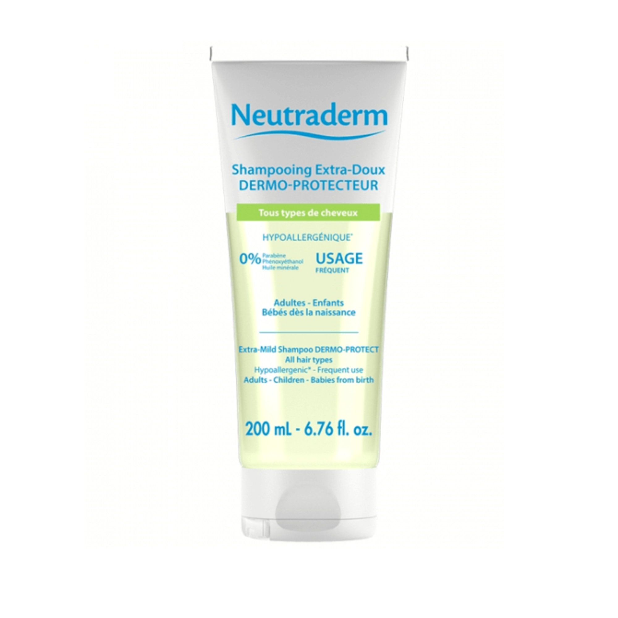 Shampooing extra doux 200 ml NEUTRADERM