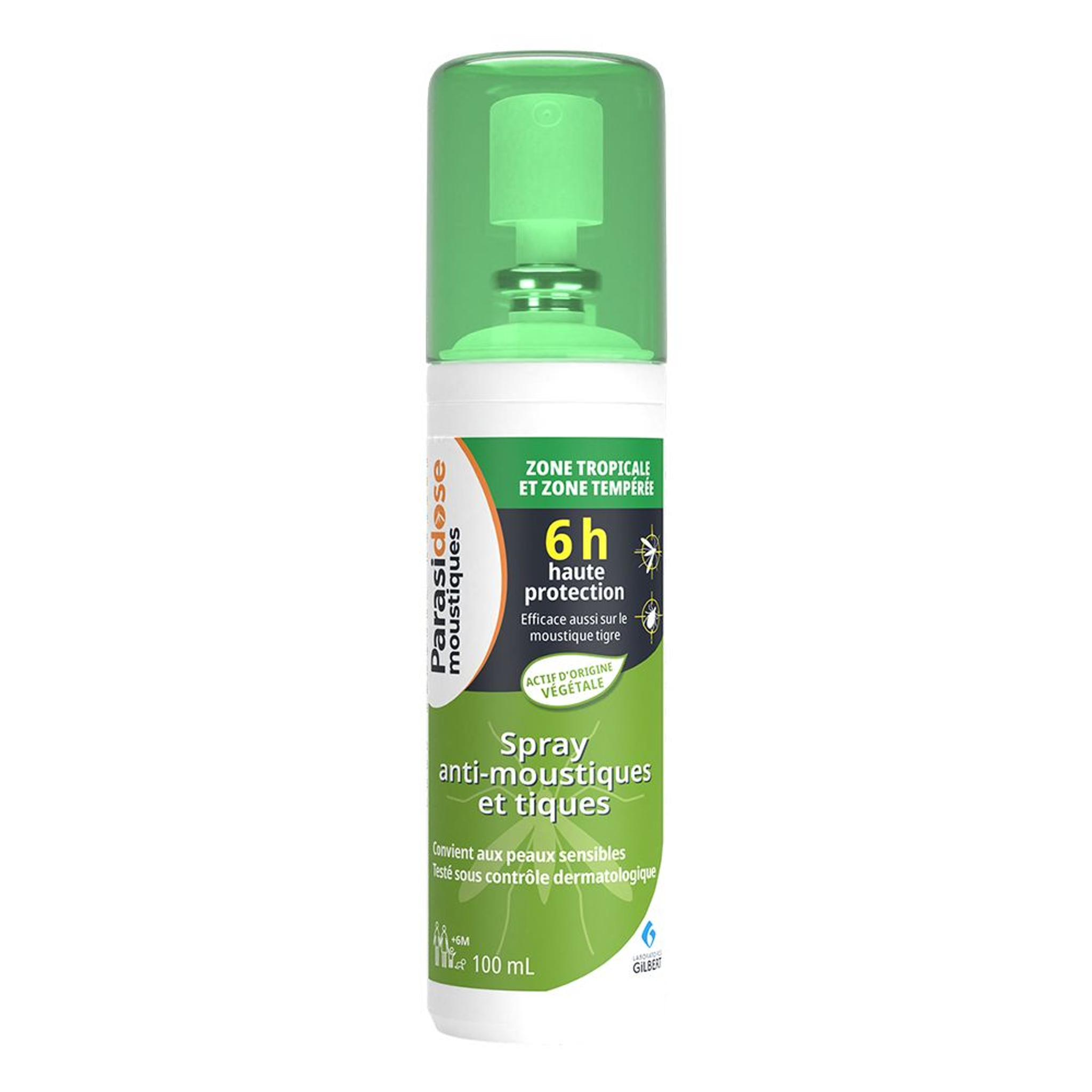 Spray répulsif actif végétal 100 ml  - PARASIDOSE