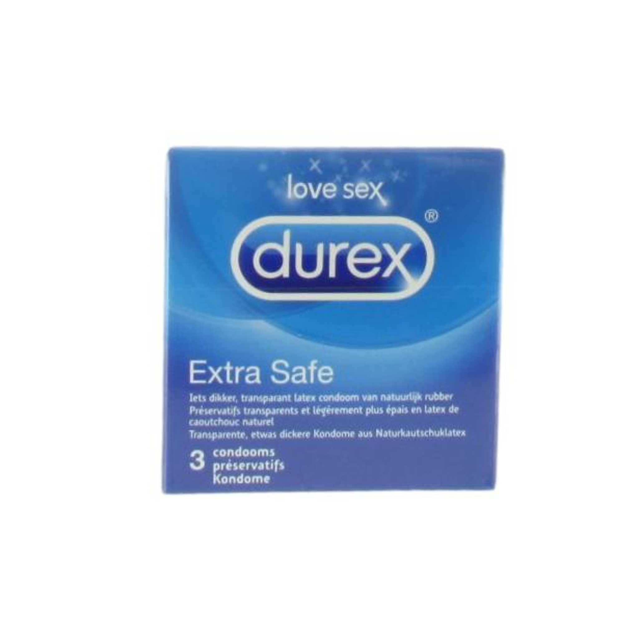 3 Préservatifs Extra Safe - Durex