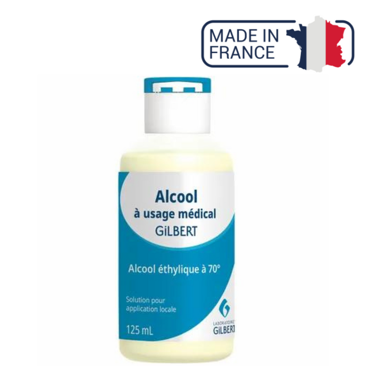 Alcool modifié 70° volume - 5 contenances - Laboratoires Gilbert