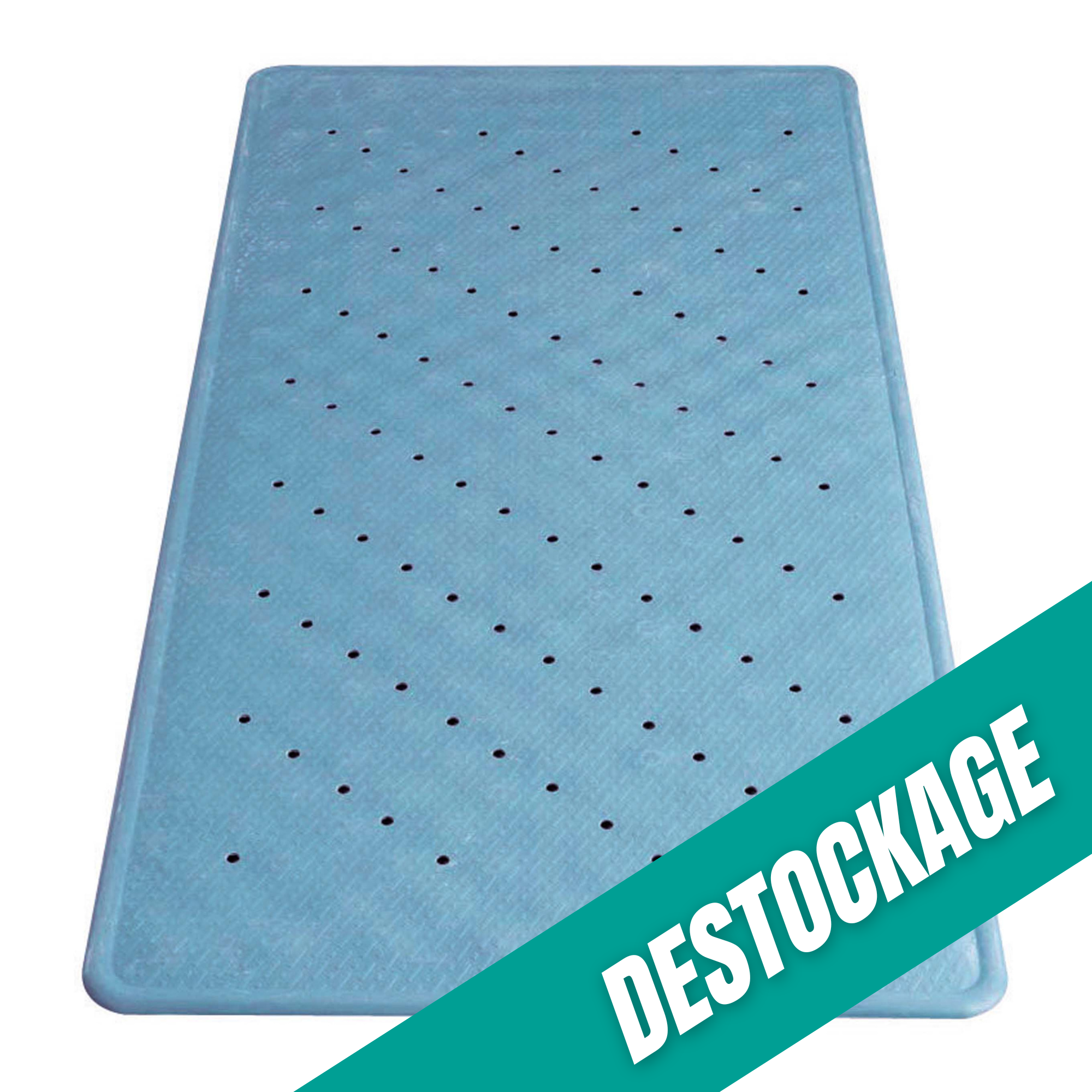 Tapis de Bain et Douche Bleu - JOLETI // Destockage