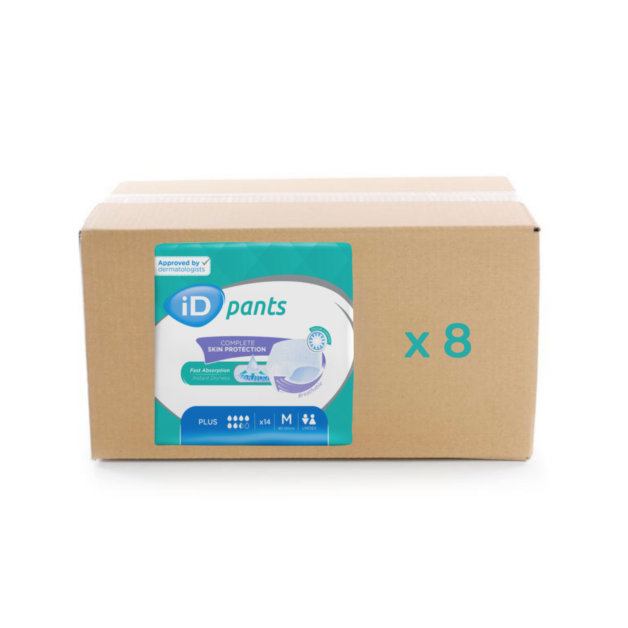 ID Pants Plus - 6.5 gouttes - M - carton 8X14U - ID Direct