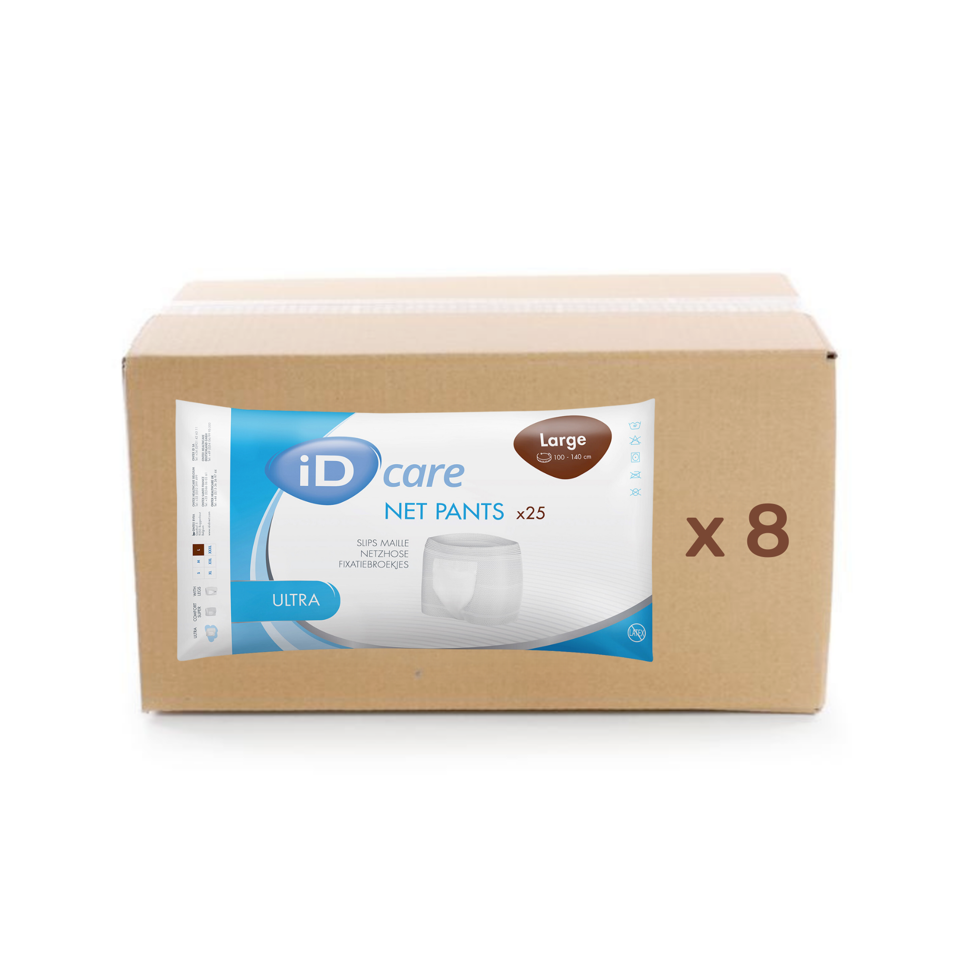 ID Care Net Pants - Ultra - L - carton 8x25U - ID Care