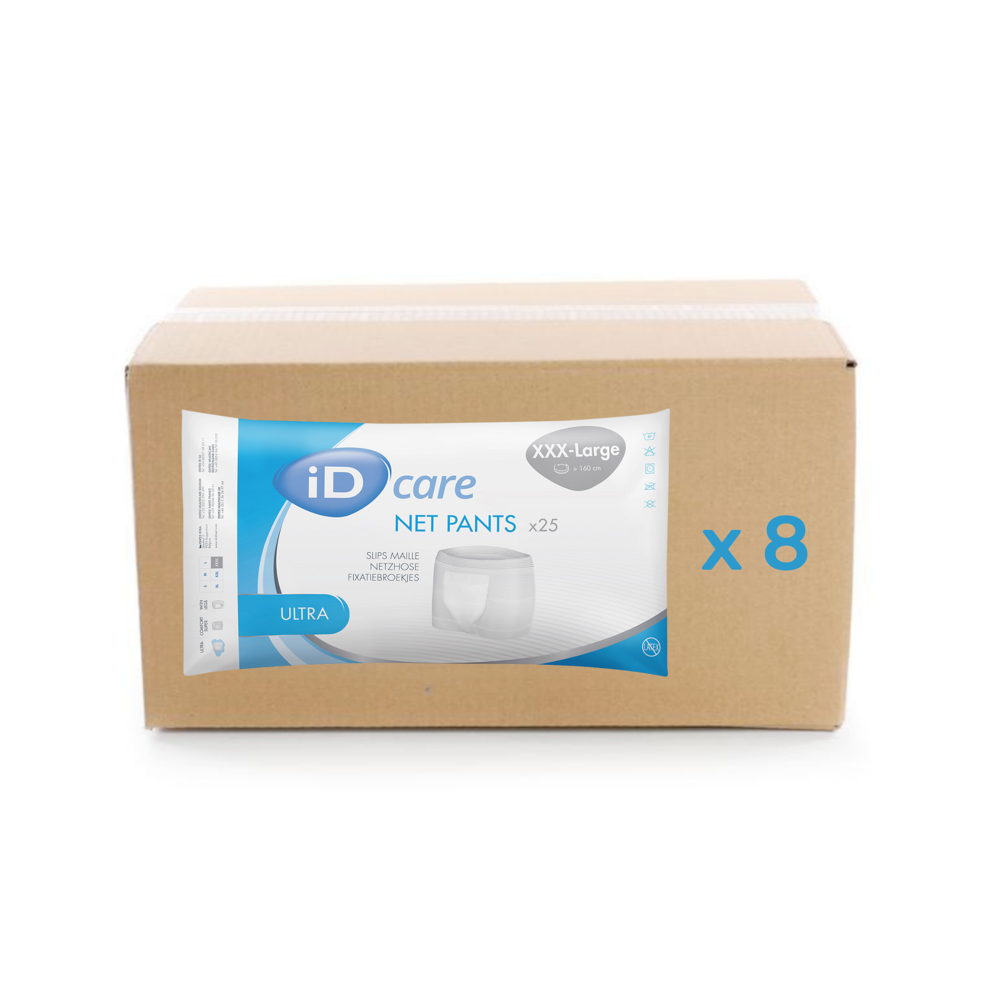 ID Care Net Pants - Ultra - XXXL - carton 8x25U - ID Care