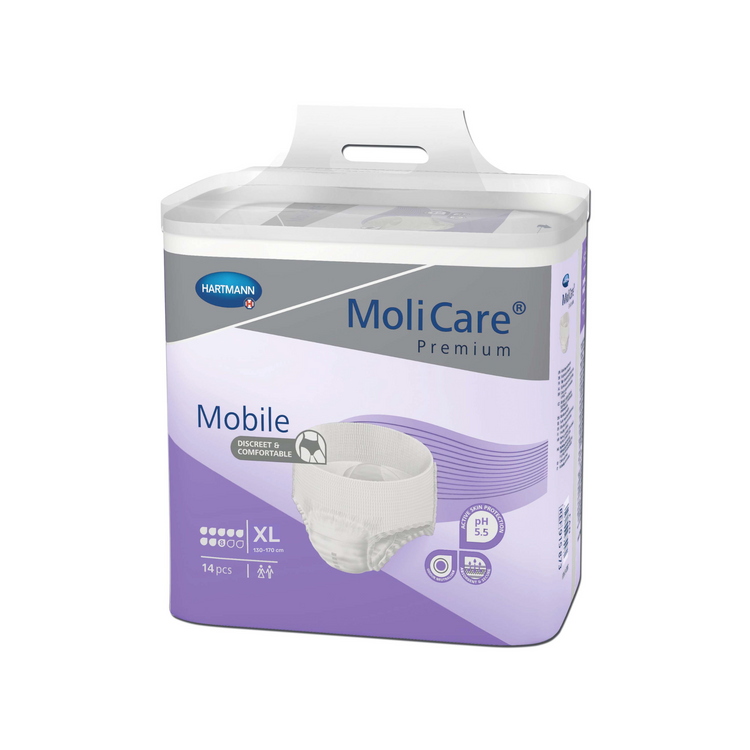 Slip Molicare Premium Mobile - 8 gouttes - 4 tailles - Hartmann