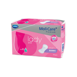 Protection anatomique Premium Lady Pad Molicare - 9 modèles - Hartmann