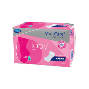 Protection anatomique Premium Lady Pad Molicare - 9 modèles - Hartmann