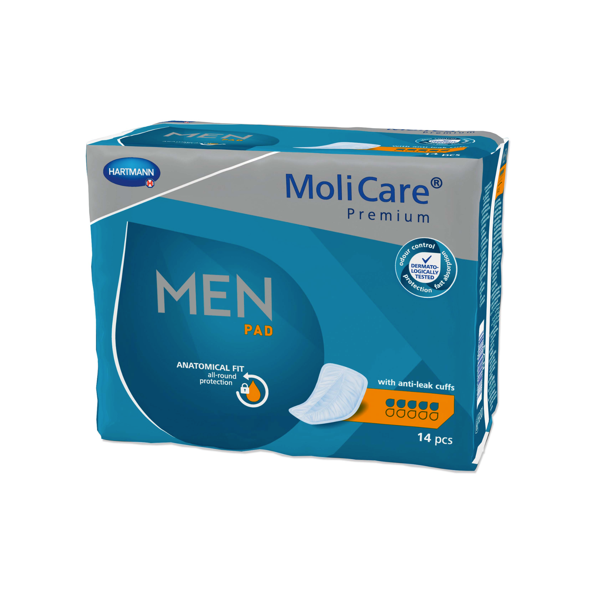 Protège slip Molicare Premium Men Pad - 3 modèles - Hartmann