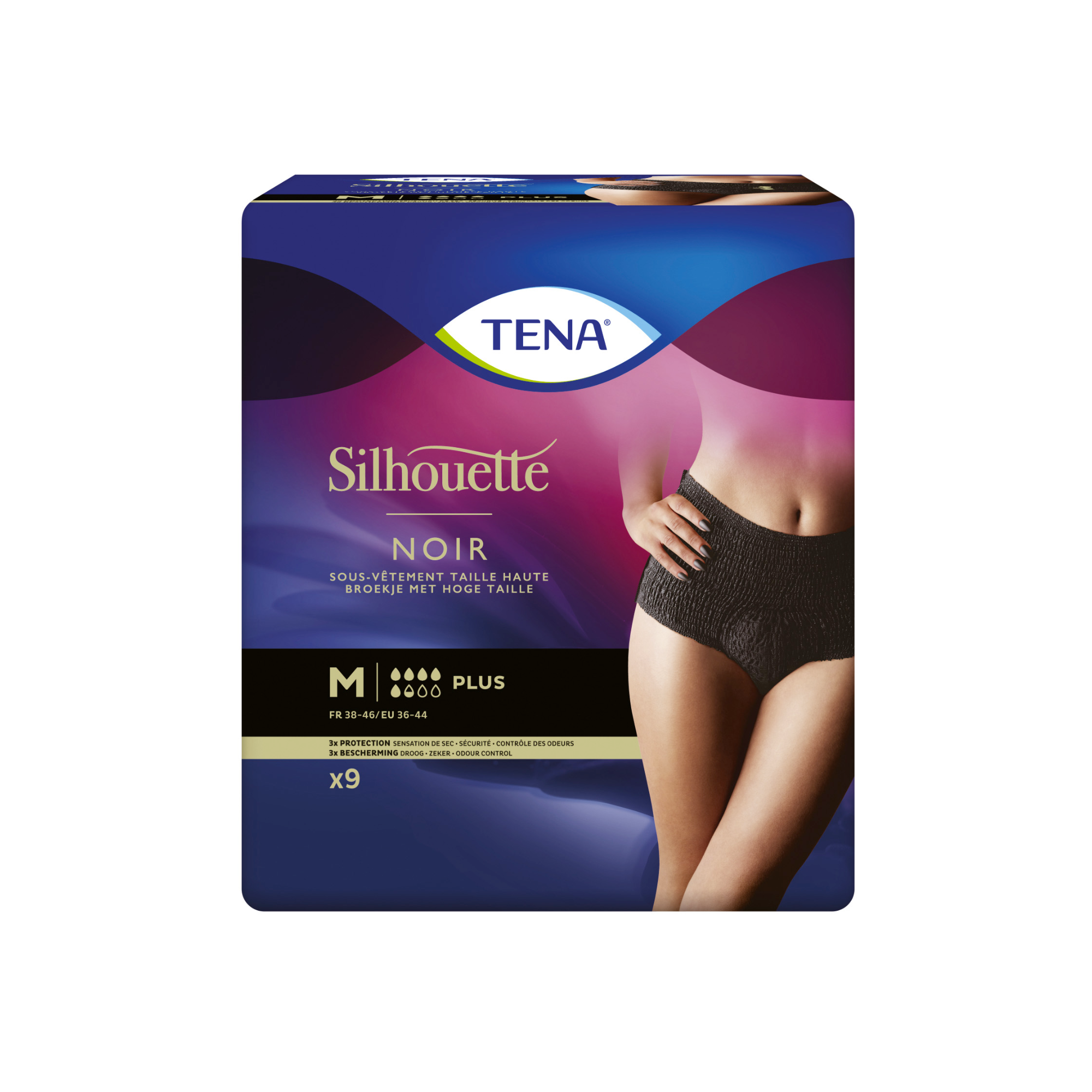 Tena Lady Silhouette Normal - 5 gouttes - 3 modèles - Tena